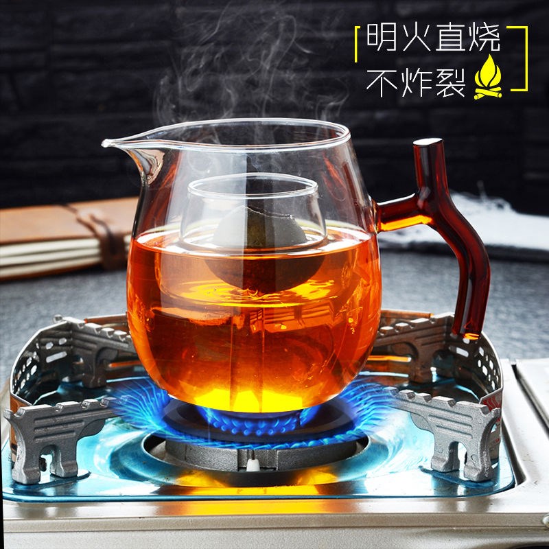 茶具耐热高温玻璃小青柑r专用煮泡茶壶公道杯 煮茶器 功夫煮泡茶