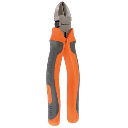 钢盾S043006 日式斜嘴钳水口钳偏嘴钳P5 斜口钳手动工具