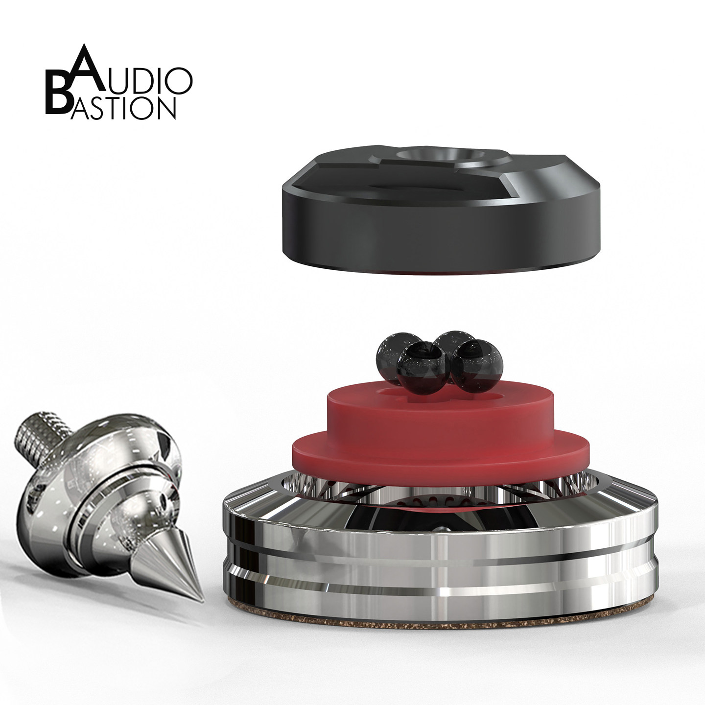 音响音箱减震避震钉脚垫AudioBastion爱丁堡防震M6M8M10M12螺杆钉
