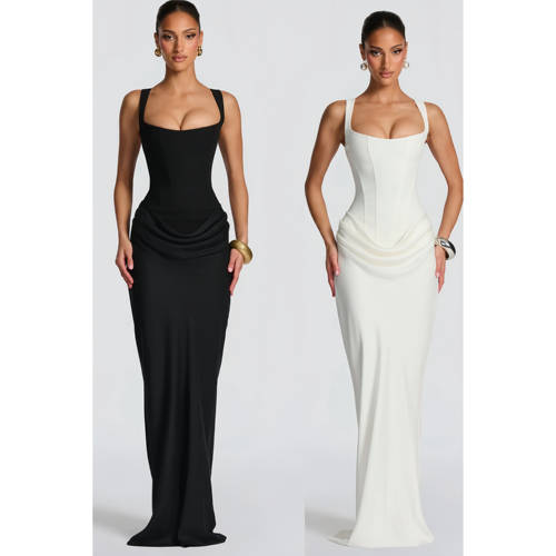 AcuDA法式气质修身吊带连