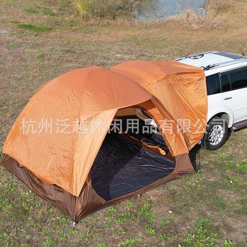 易车载SUV车尾帐 户外自驾游雨防车尾帐 篷CWZ后备简箱露营car te