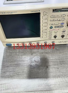 议价横河DL7100示波器,500MHz带宽开机屏有问题,风议价