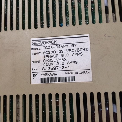 议价B037*SGDA-04VPY197安川驱动器二手进口驱动器