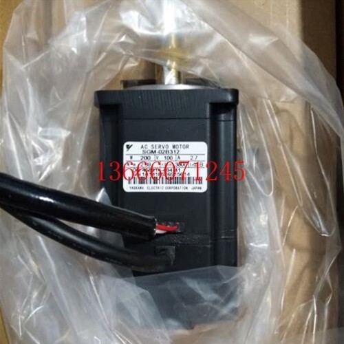 议价SGM7J-02AFA2C原装安川200W伺服电机带刹车全新质保一年现货