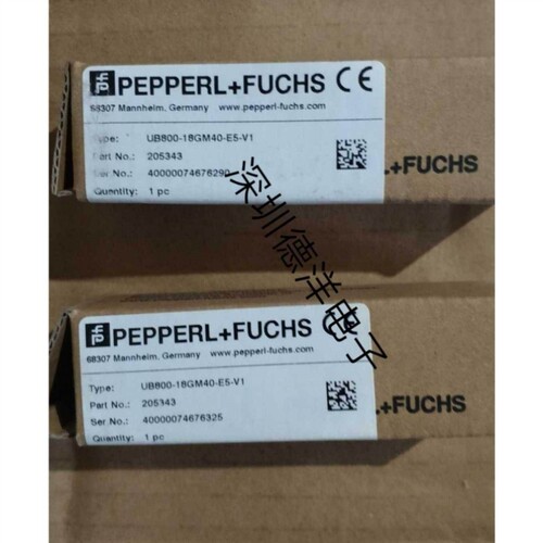 议价全新倍加福P+F UB800-18GM40-E5-V1超声波传感器原装正品议价