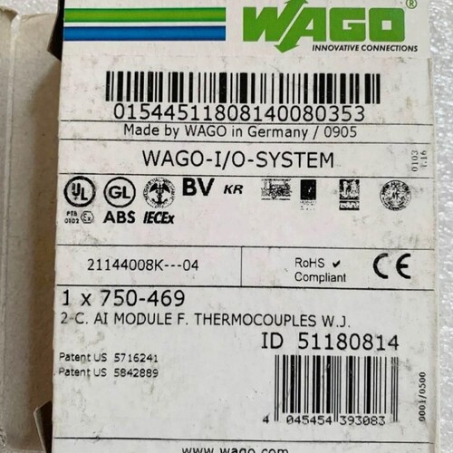 议价现货销售Wago万可750-469模块全新原装正品已拆封现货