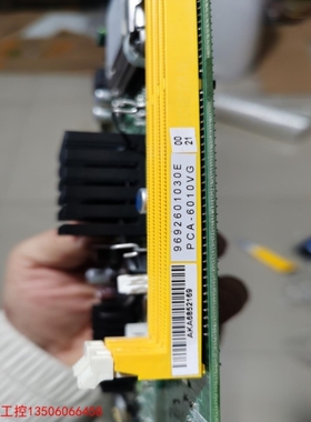 议价拍前询价研华PCA-6010VG 工控机主板 带CPU IPC-61