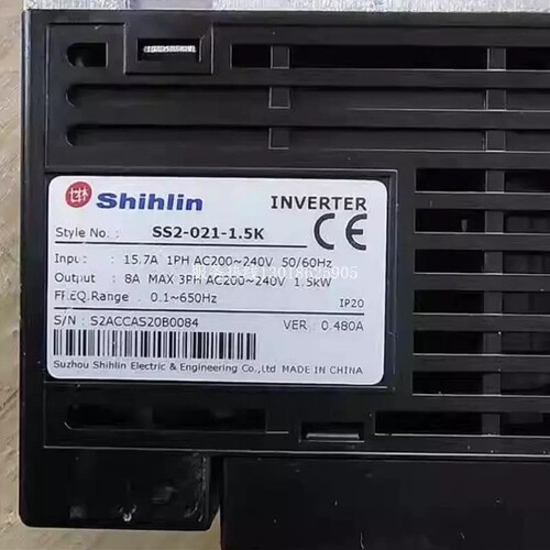 议价二手拆机士林变频器 SS2-021-1.5K 1.5KW 220V 功能包好拆机