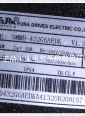 议价正品 EURA SMMB-432G6AEDK 欧瑞伺服电机 4.3KW