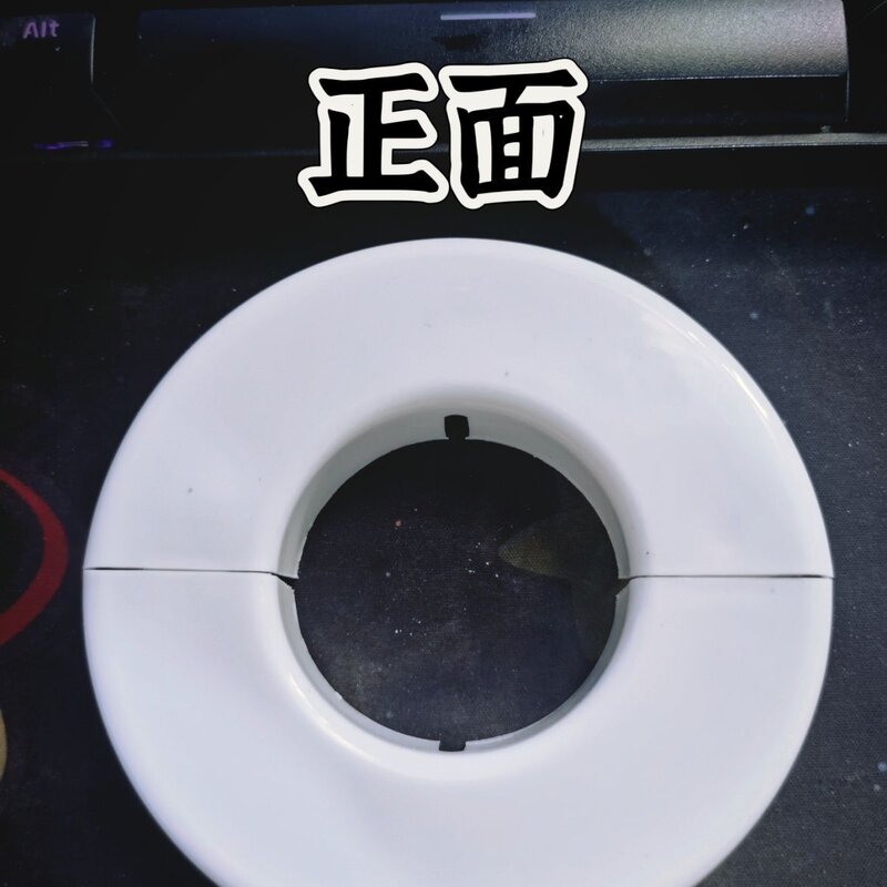 空调孔装饰盖墙洞盖两半对插空调洞盖电视孔盖管道眼口孔遮丑挡套