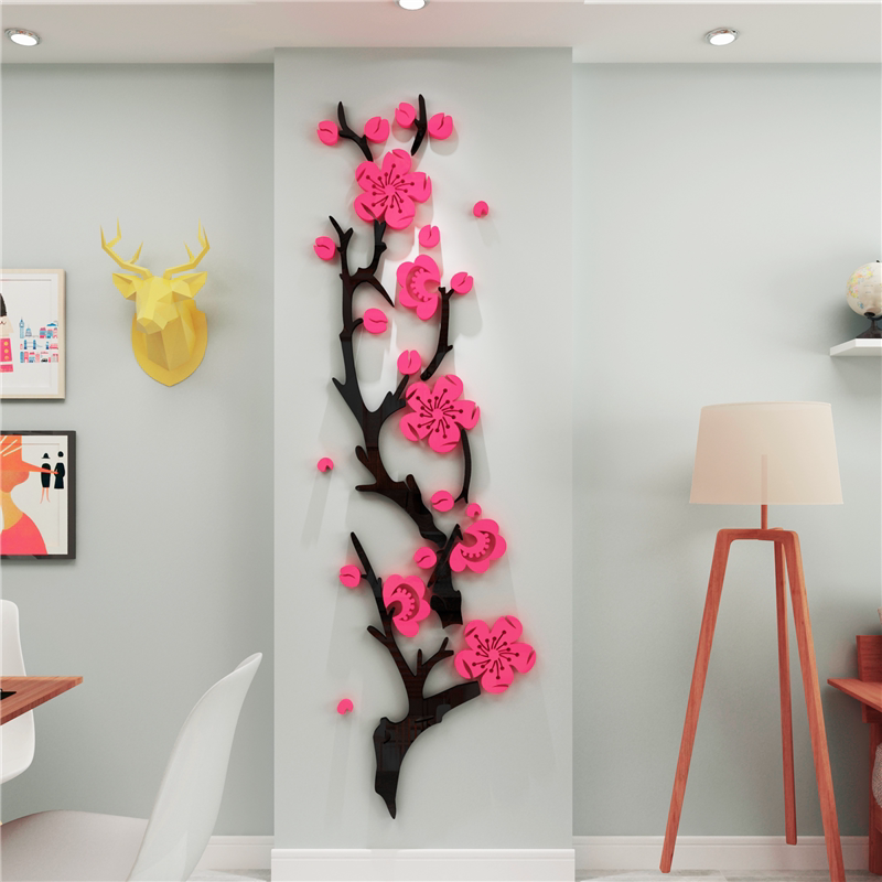 自粘3d立体墙贴卧室温馨墙纸客厅玄关房间背景墙面装饰画饰品