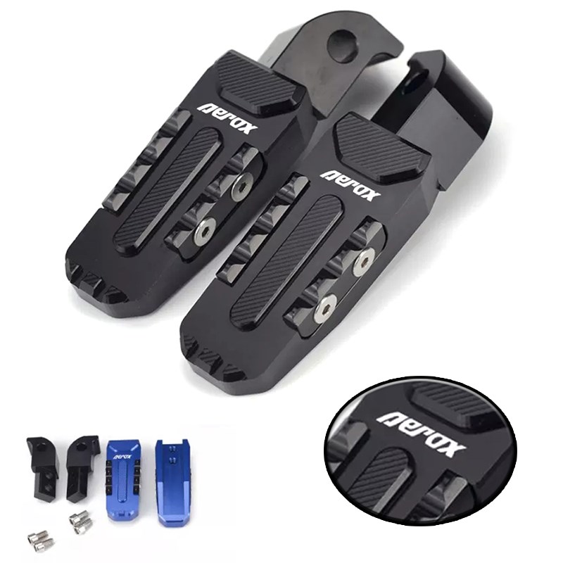 适用雅马哈AEROX155 NVX155 铝合金改装左P右后小脚踏 飞旋脚踏仔