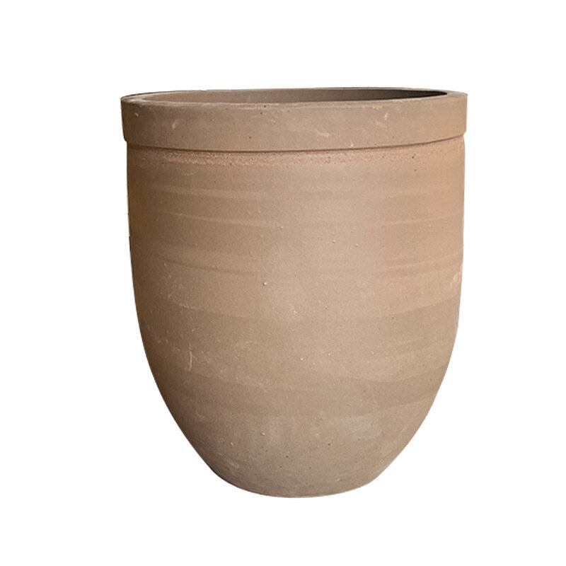 zb6m爆款无釉土陶缸鱼缸老式水缸民间老旧水缸养鱼陶缸土缸无釉粗