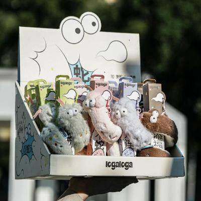 LOGALOGA啰嘎啰嘎蛇年蛇转乾坤毛绒手环潮流糖玩