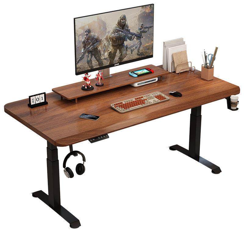 电动升降桌智能电脑桌可升降桌腿电竞桌子家用学习办公书桌工作台