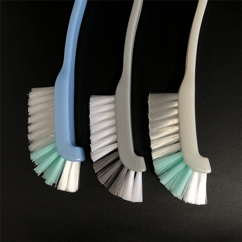 厨房水槽长柄硬毛洗刷器具水壶底部缝隙居家去污清洁工具图片