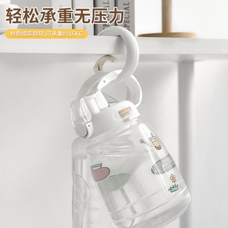 办公室桌面桌边挂包钩学生创意书包挂钩免打孔便携可移动神器