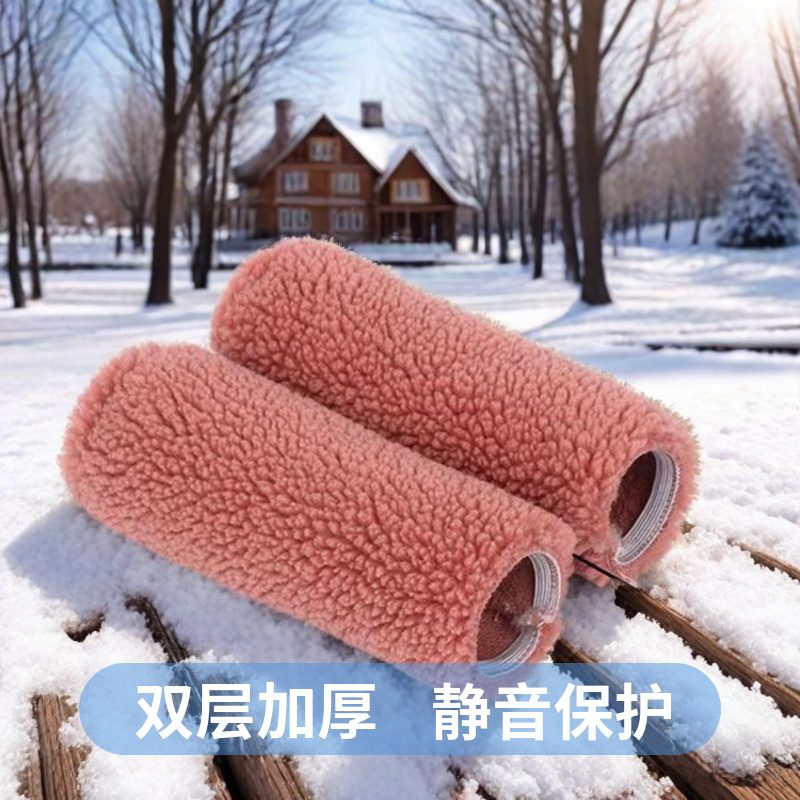 车载防滑颗粒绒保暖坐垫电动轮全方位御寒防护新款好物