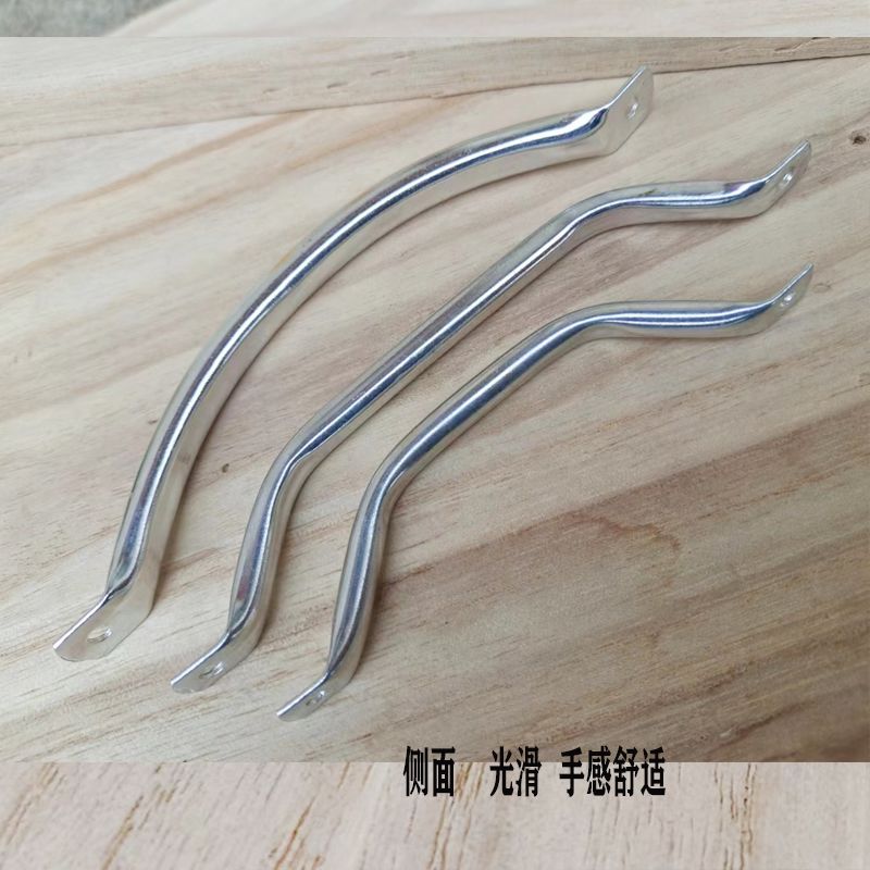 菜板粘板面板挂手抽屉橱柜门把手老式家用五金配件明装铝条小拉手