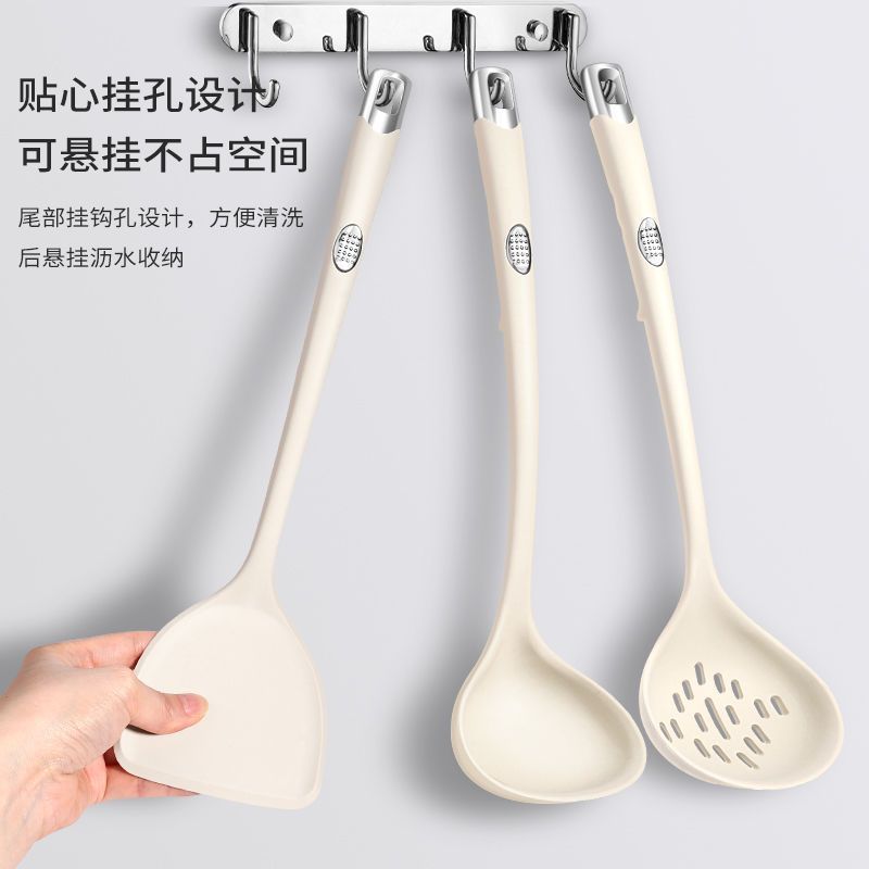 食品级铂金硅胶锅铲耐高温德国家用不粘锅炒菜专用厨房厨具铲子