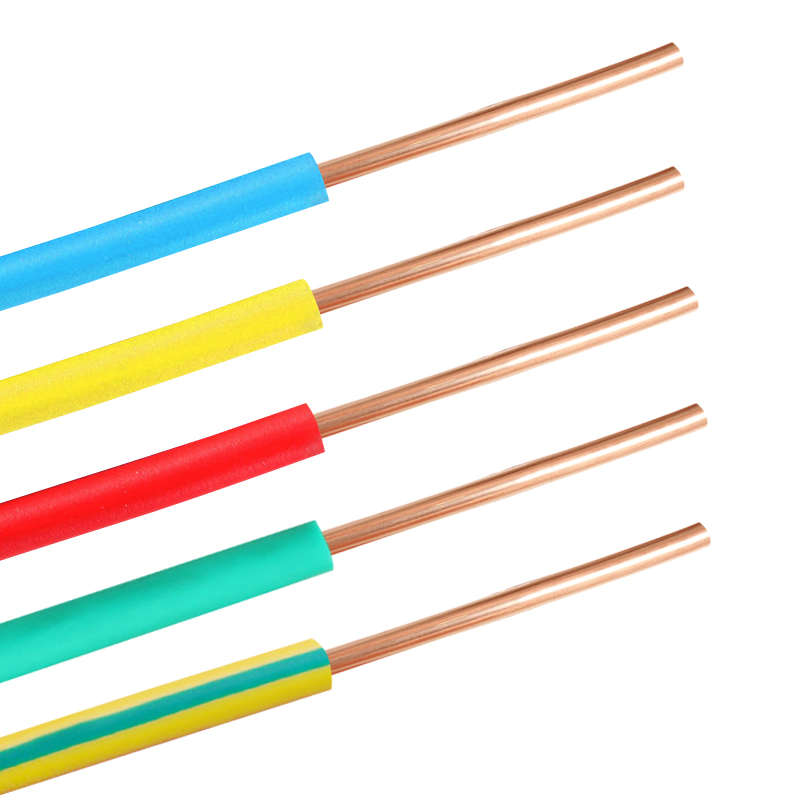 熊猫电线 BV6平方铜芯线单芯铜线 家用中央空W调线进户总线