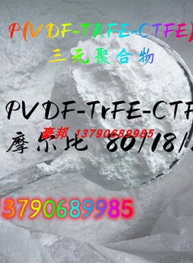 供应PVbDF-TrFE-CTFE摩尔比80/18/2 三元聚合物/5克起订 科研粉末