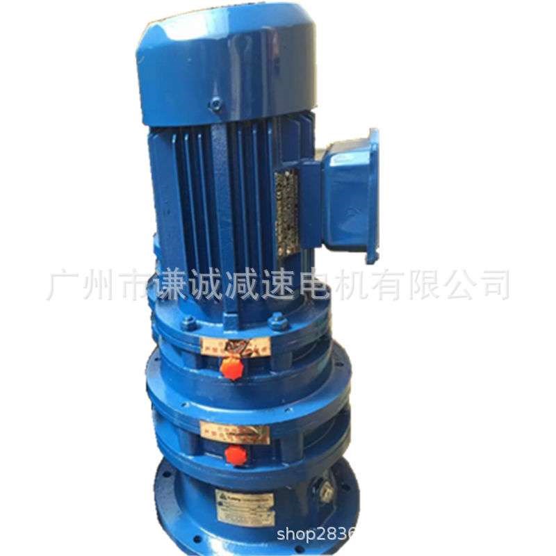 江苏国茂集团e立式摆线针轮减速机BLY3/BLY22-17-5.5KW三相电动机