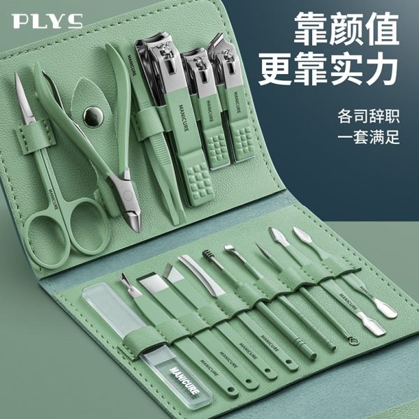 指甲刀套装家用修剪甲工具高端高档指甲钳手修脚便携式男女士专业