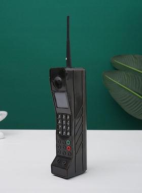 铁艺仿古手机大哥大模型90年代感怀旧老物件80后道具仿制复古摆件