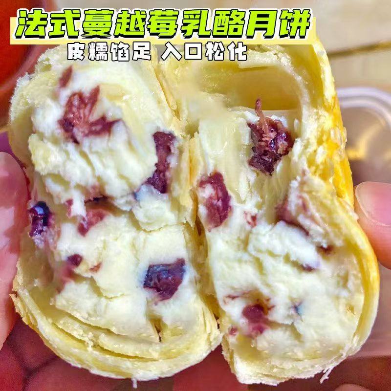 糖尿人吃的零食品无蔗糖法式乳酪月饼孕妇老年解馋饱腹糖友旗舰店