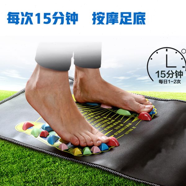 指压板超痛版趾压板脚底足疗垫家用穴位软硅胶脚垫走毯足底按摩垫