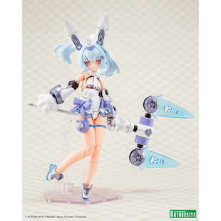 预售# 寿屋 女神装置 PUNI MOFU 雪兔 拼装 可动