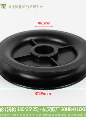 极速新品配件 滑轮  尼龙轮n(孔u径25) 2025N4.3-200003  杭叉30