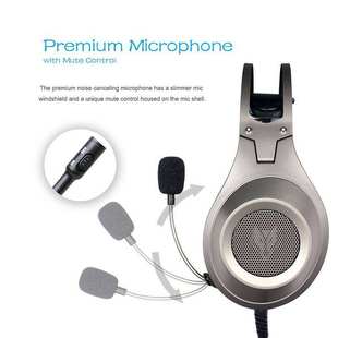 极速Stereo Gamng Headset 71 VrtuCal Surround Bass Gamng Earp