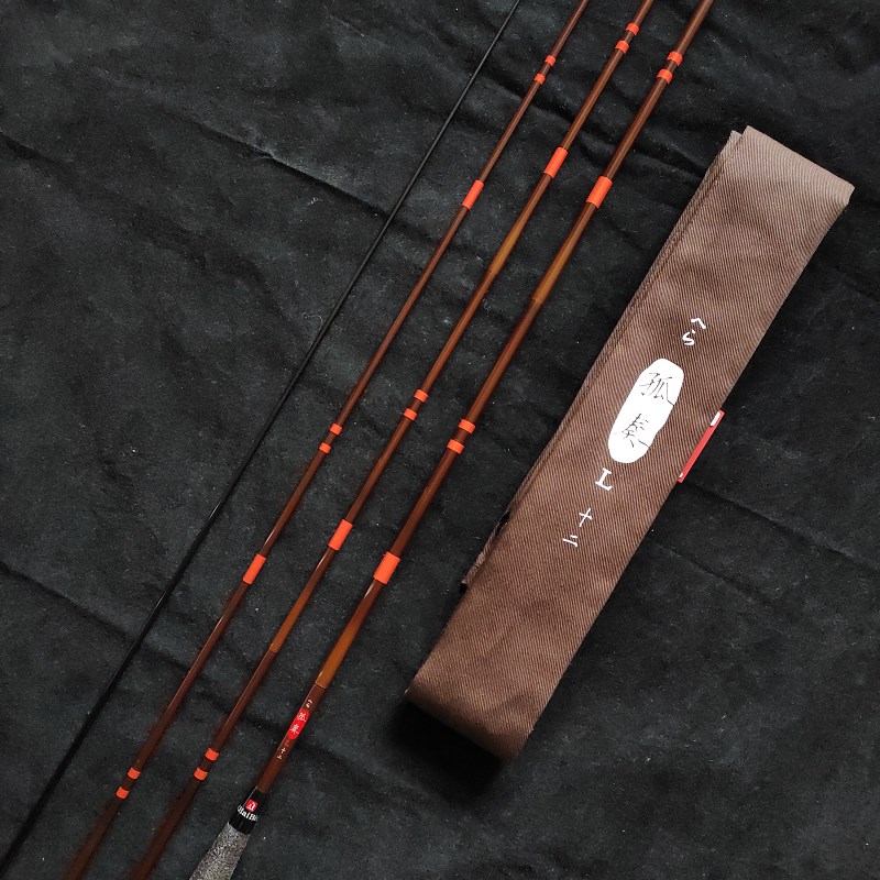 极速55-46调海滨成道孤奏L并继竿孤竹插节竿O鲫鱼竿钓鱼竿超细超