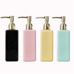 极速Liquid Soapk Dispenser Refillable Punp Bottle Square Bat