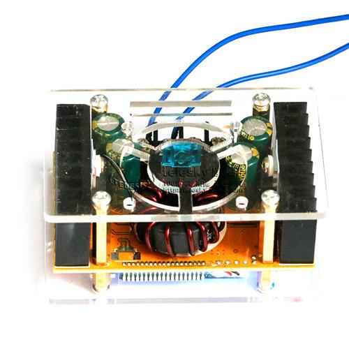 极速恒压恒流-直流大功率可调升压电源模块O板液晶屏电压电流双显