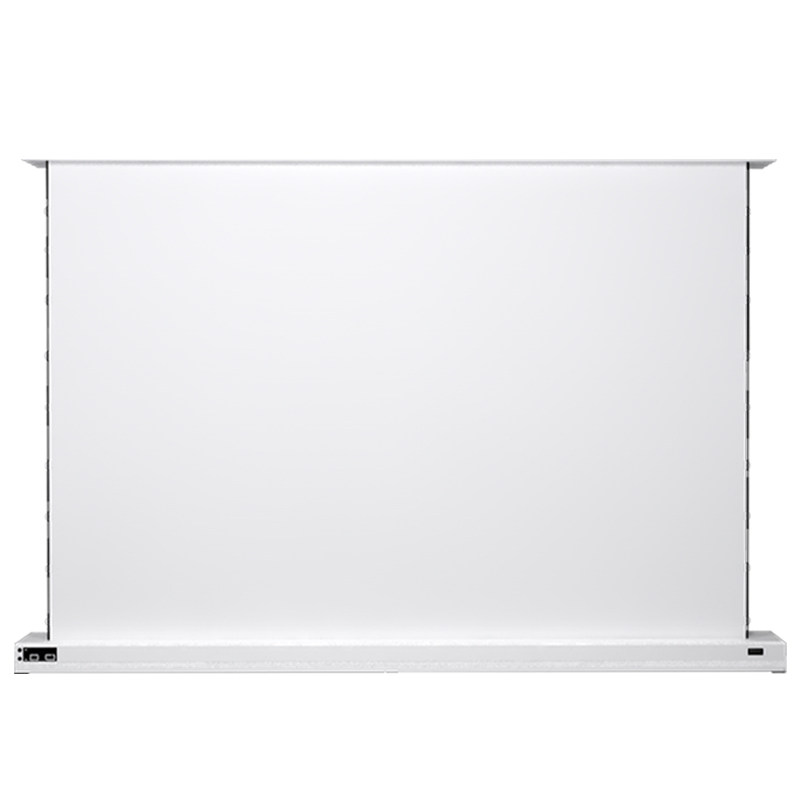 极速电动地升幕布家用100/120寸F高清智能语音升降幕布当贝投影免