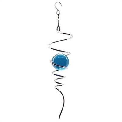 极速Wind Spinner Ball Spiral Tail 3D HGazing Ball Wind Spinn