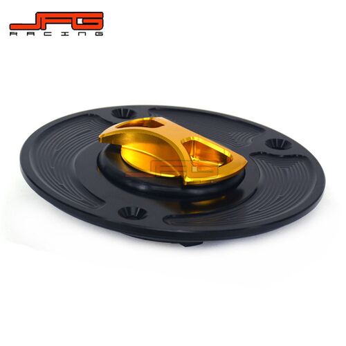 新品适用摩托车SV650GSF650F改装配件CNC铝合金三孔油.箱盖油壶盖