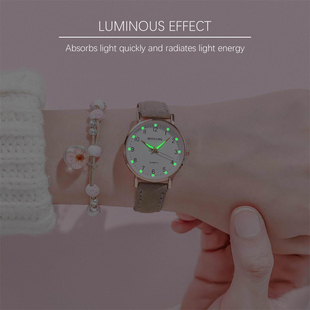 极速2021 New Watch Women uFashion Casual Leather Belt Watche