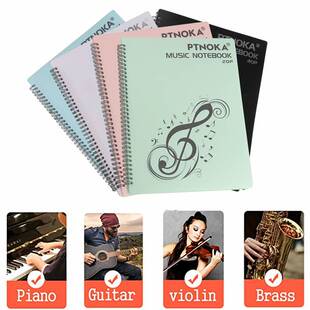 极速20 Pages Piano Score Folder A4 Size Music Score XPaper S