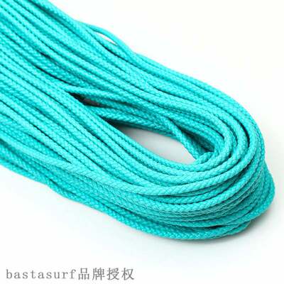 极速PU leather rope round sixx strand leather woven jewelry