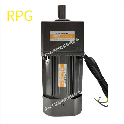 RPG三相异步电机5IK90GU-S3F减速机5GU-500-KB GEAR HEAD马达380V