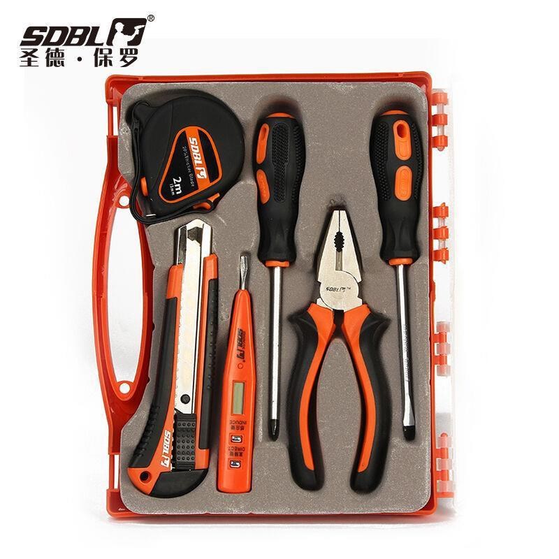 SD-006系列工具套装(透明盒)家用迷你五金套组工具箱n
