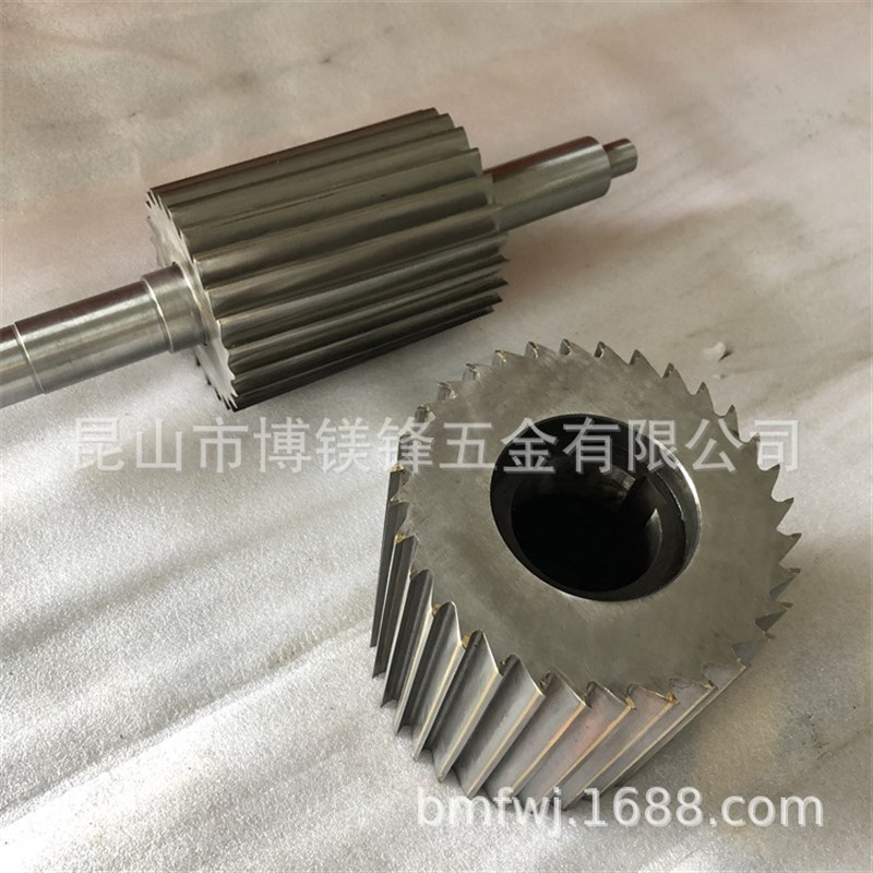 苏州厂商塑料切粒机滚刀慢速动刀定刀 x涡轮滚刀螺旋合金