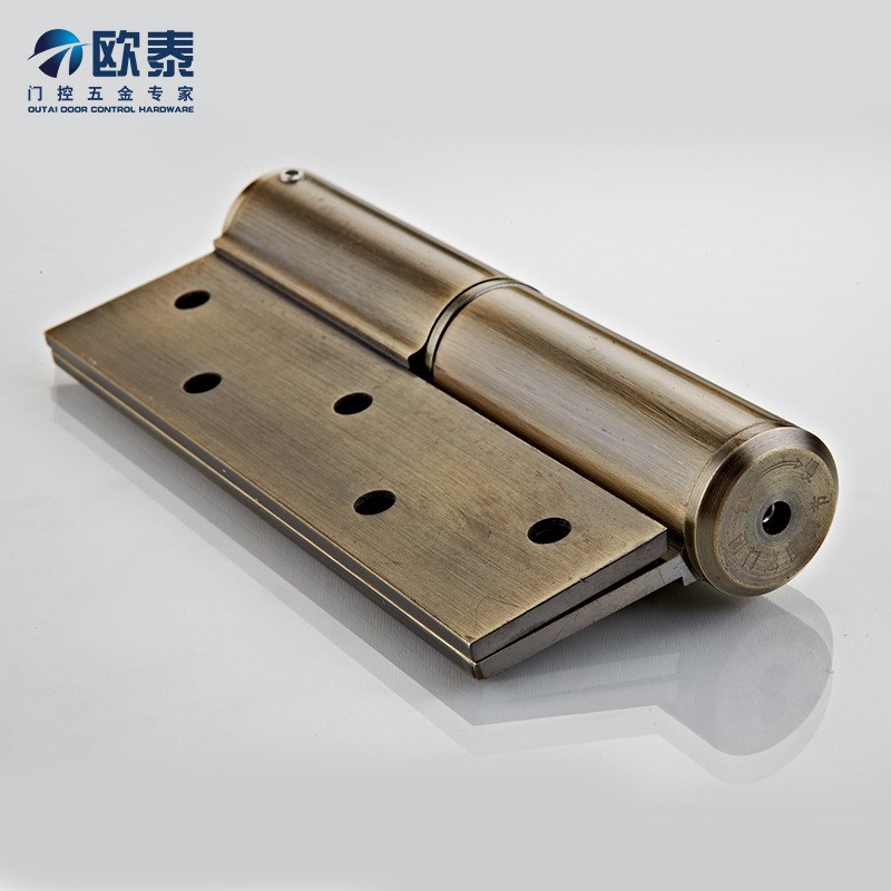 免开槽弹簧合页隐形门合页液压合页缓冲自动关门闭门器自动一片价