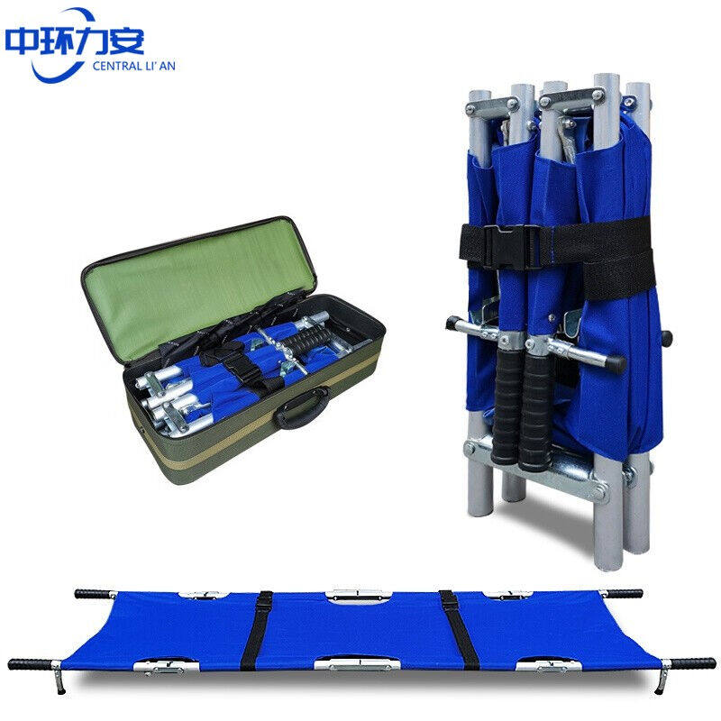 担架简易折叠式上楼救援抬人便携式上下楼应急救援单架a楼梯专用