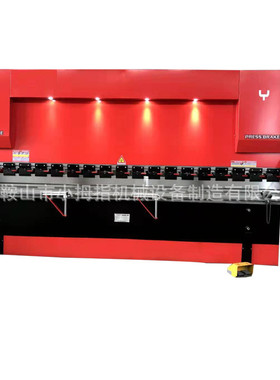 供应4米不锈钢折弯机 WC67Y-125T/4000 数控闸式液压折弯机厂家