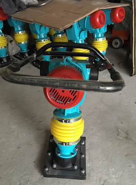 建筑HCD80电动冲击夯  工地用电动夯实机 HCD90手持式电动夯实机